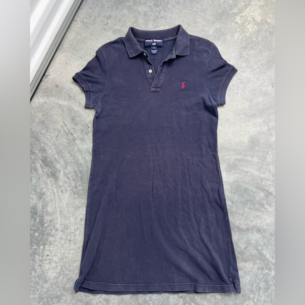 Ralph Lauren Navy Polo Dress